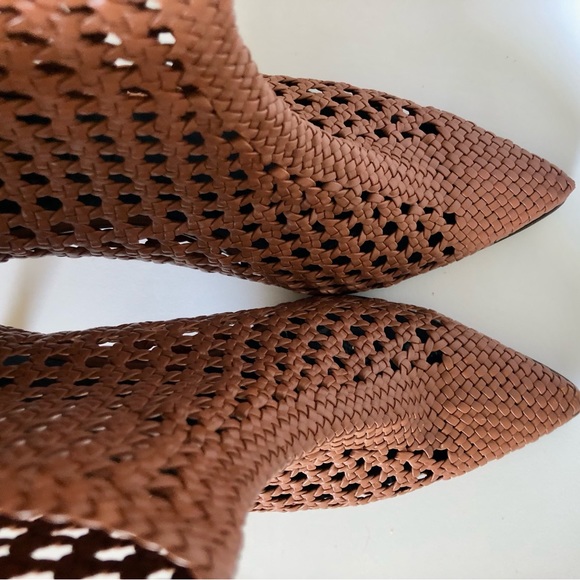 Gorgeous Souliers Martinez “Mahon” leather booties, size 38. - Picture 4 of 8